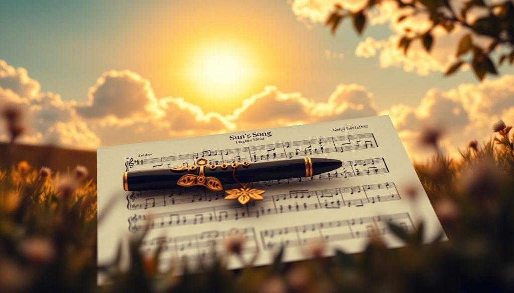 Partition ocarina Sun’s Song niveau facile
