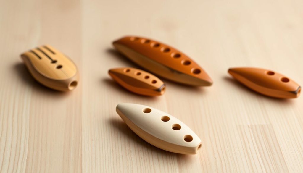 An expertly-crafted ocarina in various budget-friendly models, showcased on a neutral-toned wooden surface. The instrument features a sleek, minimalist design with a varied number of finger holes, allowing for a range of musical expressions. Soft, even lighting illuminates the ocarina's organic contours, highlighting the fine craftsmanship and attention to detail. The overall composition conveys a sense of simplicity, accessibility, and the joy of discovering the ocarina's melodic potential, aligning perfectly with the article's focus on budget-conscious options for Parisian consumers. An expertly-crafted ocarina in various budget-friendly models, showcased on a neutral-toned wooden surface. The instrument features a sleek, minimalist design with a varied number of finger holes, allowing for a range of musical expressions. Soft, even lighting illuminates the ocarina's organic contours, highlighting the fine craftsmanship and attention to detail. The overall composition conveys a sense of simplicity, accessibility, and the joy of discovering the ocarina's melodic potential, aligning perfectly with the article's focus on budget-conscious options for Parisian consumers.